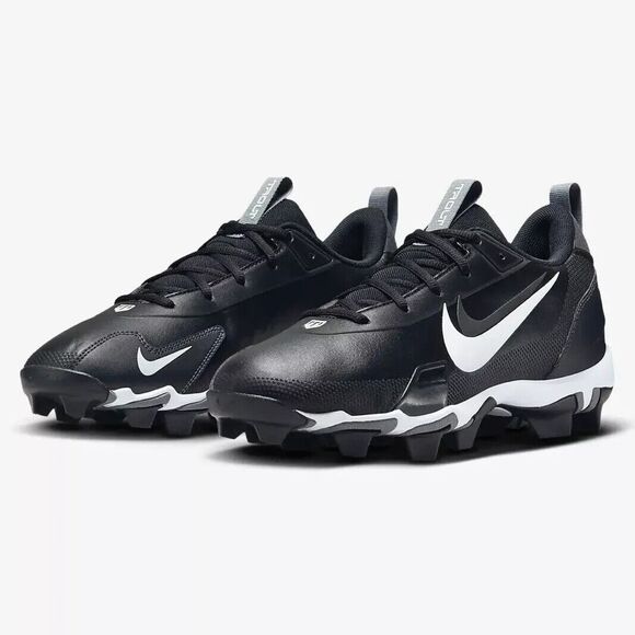 Nike Baseball Cleats Men's 16 Force Trout 9 Keystone‎ Black White FB9728-001 - Picture 1 of 7